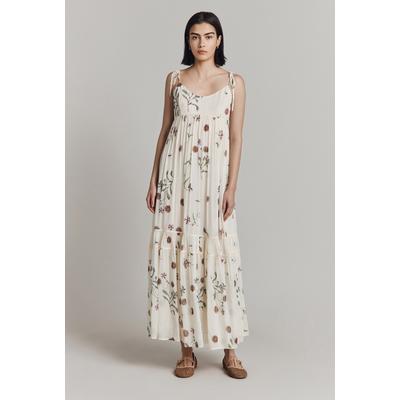Ghost Clarice Georgette Floral Maxi Dress