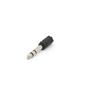 Jack femelle 3.5mm stereo vers jack male 6.35mm stereo CAA29 RI991