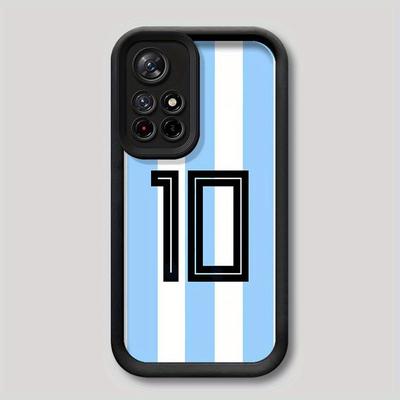 TEMU Football Phone Case For Xiaomi Pro 11 12s 11s 10 10s Silicone Cover Protective High- Shockproof Image