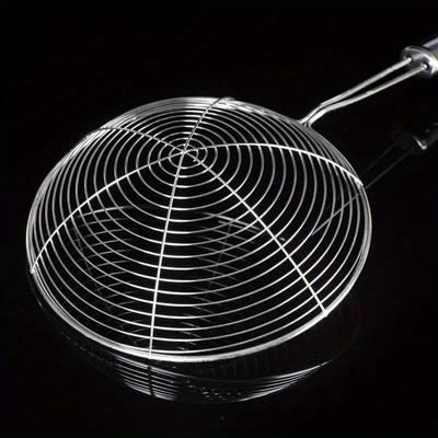 TEMU Stainless Steel Strainer And Colander Set With Handles For Kitchen Use Image