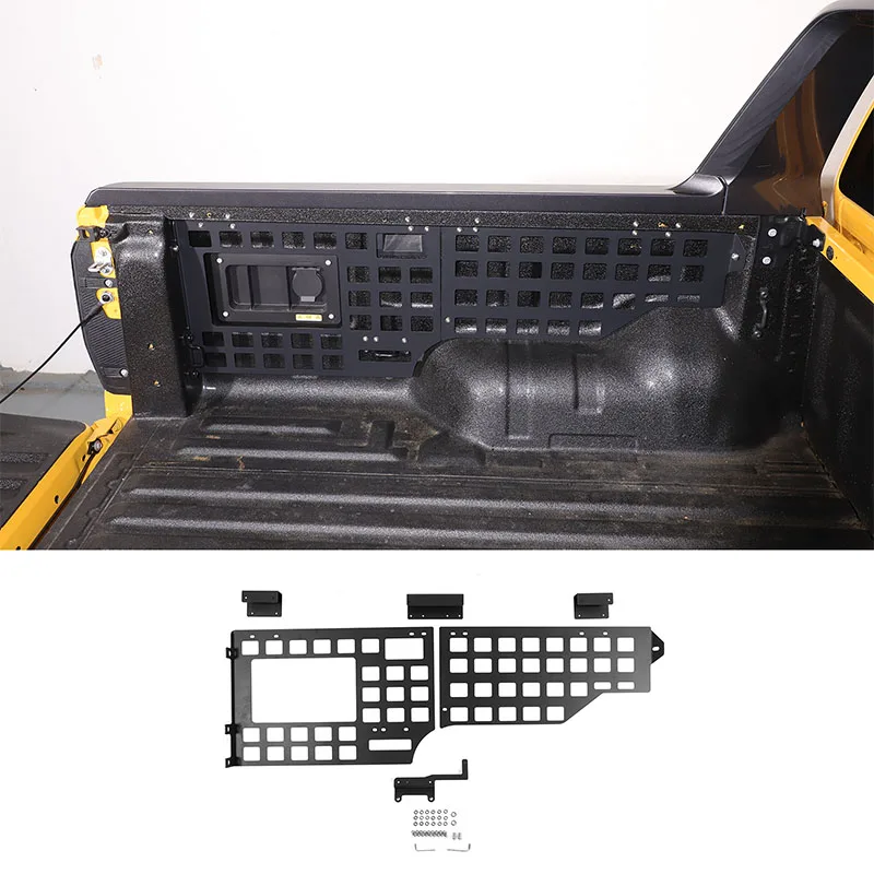 Für Ford Ranger 2023 + auto stamm seite tasche rack Halterung werkzeug Sortierung Halterung Organizer Träger Hängen Bord Panel Auto Zubehör Image