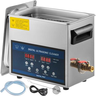 Mophorn - 6L Ultraschallreiniger Dual Frequency Schmuckreiniger mit Heizung für Teile Schmuck Image