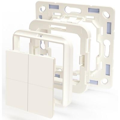 Wandtaster-Adapter 232793 , 4-fach, weiß - Shelly Image