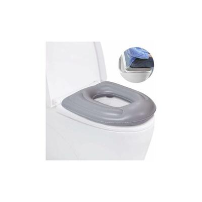 Jalleria - PVC-aufblasbarer Toilettensitz, höhenverstellbarer Toilettensitz, lindert Image