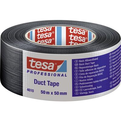 Gewebekleb. 50m x 50mm schwarz 04610 - Tesa Image