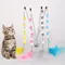 New Cute Multicolour Plush Ball Pet Supplies Pet Products Feather Cat Toys Interactive Cats Teasing