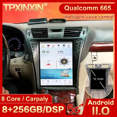 Tesl- Screen For Lexus LS460 2006 2007 2008 2009 2010 2011 2012 Android Video Player Auto Audio