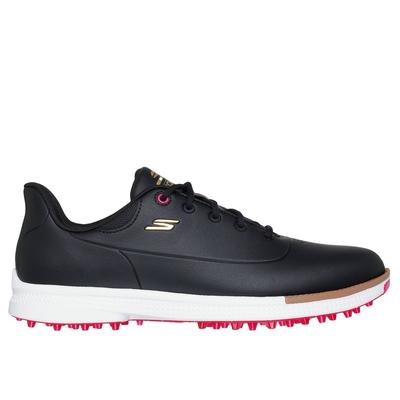 Skechers Women's GO GOLF Jasmine 2 GF Shoes | Size 11.0 | Black/Pink | Synthetic/Textile
