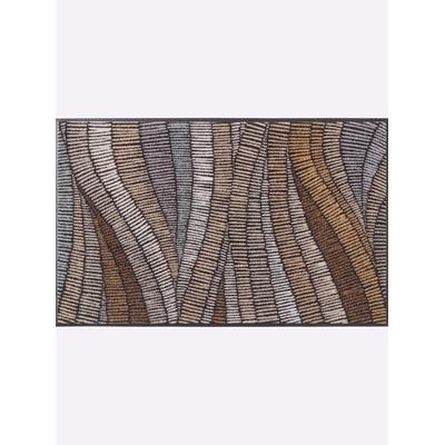 Fußmatte Gr. 4, beige (natur, grau), B:75cm H:7mm L:120cm, Polyamid, Kunstfaser, Teppiche Image