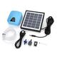 Mutuer Solar Aquarium Air Pump 1.5W Fish Tank Air Pump, Silent Solar Pond Oxygenator, Fish Tank Air Oxygen Pump with Accessories Air Stone/Check Valve/Tubing for Garden, Aquarium