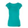 T-Shirt WINSHAPE ""WTR4"", Damen, Gr. S, grün (ocean grün), 90% Baumwolle, 10% Elasthan, Rundhals, Shirts, kurzarm