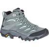 Wanderschuh MERRELL "MOAB 3 MID GORE-TEX", Gr. 38, sedona sage, Leder, Textil, sportlich, Schuhe, wasserdicht