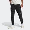 Sporthose ADIDAS SPORTSWEAR "M LIN SJ TE PT", Herren, Gr. XL, N-Gr, schwarz-weiß (schwarz, weiß), Obermaterial: 74% Baumwolle, 26% Polyester, sportlich, Hosen
