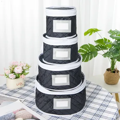 Tableware Storage Box Dinner Plate Bowl Dish Storage Bag Kitchen Tableware Finishing Kitchen Stuff Kitchen Accessories Home