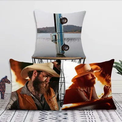 Post Malone F-1 Billion Wohnzimmer Couch Rückenstütze Schlafzimmer Kopfstütze Rechteckiges Kissen Image