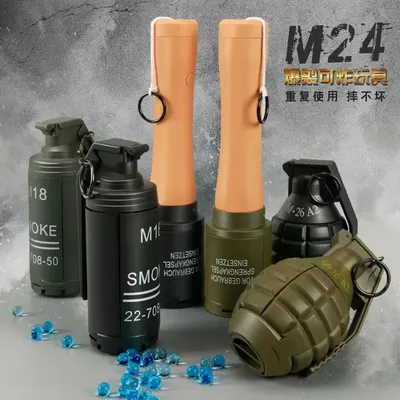 M26a2 M18 Granate Spielzeug Gel Ball Launcher Wasserbombe Burst Wiederverwendung Simulation Image