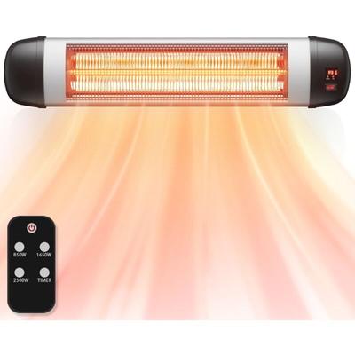 Heizstrahler Terrasse Infrarotheizung - 2500W Gbly Infrarot Strahler Outdoor mit Fernbedienung Image