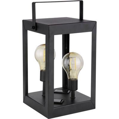 Led Solarleuchte Laterne schwarz warmweiß Solarleuchte - Globo Image