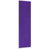 Glas-Magnettafel Aubergine 20 x 60 cm