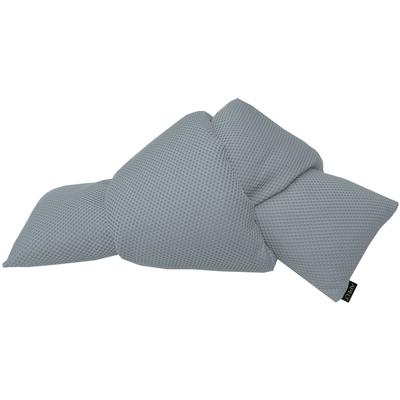 Dekokissen APELT "Miles", blau (blau, unifarben), B:31cm H:5cm L:53cm, Polyester, Dekokissen_Sitzkissen_Kissenhüllen Image
