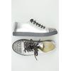 Alba Moda Damen Sneakers, Gr. 37, silber, Leder