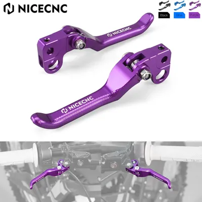 NICECNC For 2024 Surron Light Bee X S L1E Electric Dirt Bike Front Rear Brake Lever Kit Aluminum For