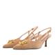 Coccinelle Pumps & High Heels - Coccinelle C-Me Suede - Gr. 40 (EU) - in Braun - für Damen - aus Leder & Leder & Synthetisches Material & Leder