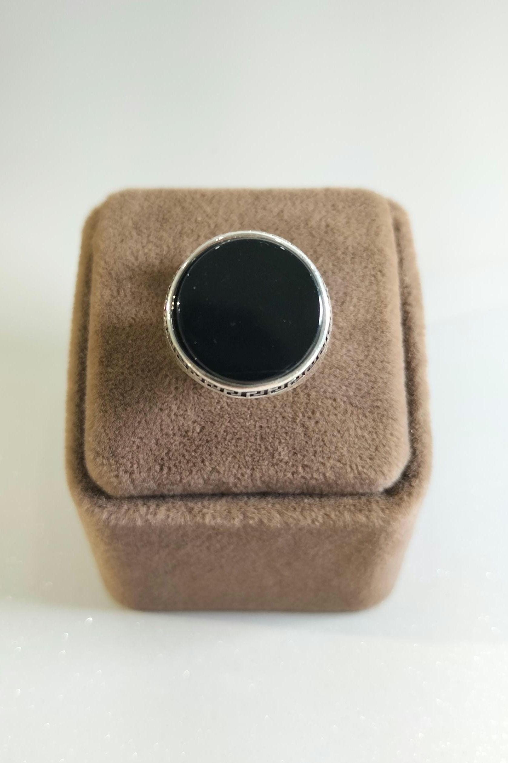 Anello da uomo in argento sterling 925, anello da uomo fatto a mano, anello da uomo in argento fatto a mano in Turchia, anello da uomo in argento con