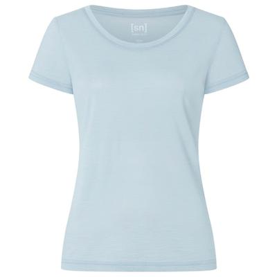 super.natural - Women's Midsummer Tee - Merinoshirt Gr S grau Image