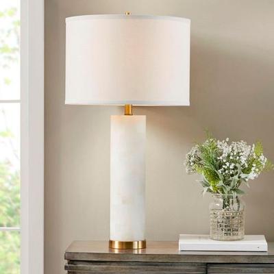 Keyara Table Lamp Off White , Off White