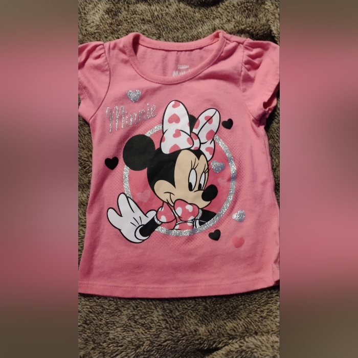 Disney Shirts & Tops | 2t Clothing Bundle | Color: Black/Pink | Size: 2tg