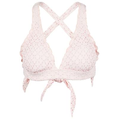 Seafolly - Women's Daydreamer Multi Fit Longline Tri - Bikini-Top Gr 34 rosa Image