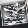 Herrenschuhe 2025, Plateau-Turnschuhe, neues Trend-Design, Graffiti-Skateboard-Schuhe, Schnürung,