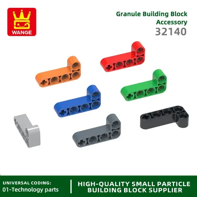 Wange78pcs/lot 32140 2x4 l-förmige Armlift tarm building blocks moctechnical accessoires kompatibel mit Ziegel Spielzeug Kinder Geschenk box Image