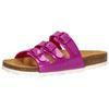 Pantolette LICO "Pantolette Bioline Kids Glitter", Gr. 29, rosa, Synthetik, Schuhe