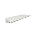 Bureau tablette 160cm en bois pour lit mezzanine Largeur 160 Blanc