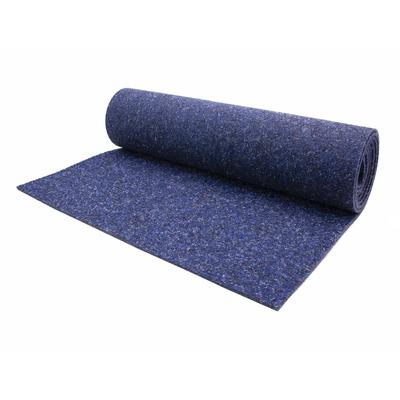 Nadelvliesteppich "MERLIN, Made in Netherlands", blau (dunkelblau), B:200cm H:5,2mm L:700cm, Nadelfilz, PRIMAFLOR-IDEEN IN TEXTIL, Teppiche, Flachgewebe, Nadelvlies, meliert, besonders robust & strapazierfähig Image