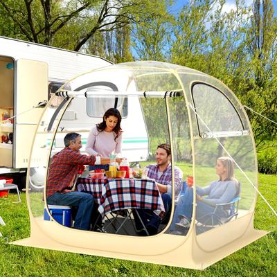 Portable Pop-Up Sports Tent with Carrying Bag & Floor Mat for Outdoor Activities