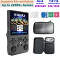 Console R36 Max Lettori di giochi portatili Schermo IPS da 4 pollici Console open source Lettore video tascabile retrò 64G/128G Fino a 22000+ giochi