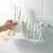 Étagères à shampoing auto-adhésives pour salle de bain, support de rangement pour serviettes de