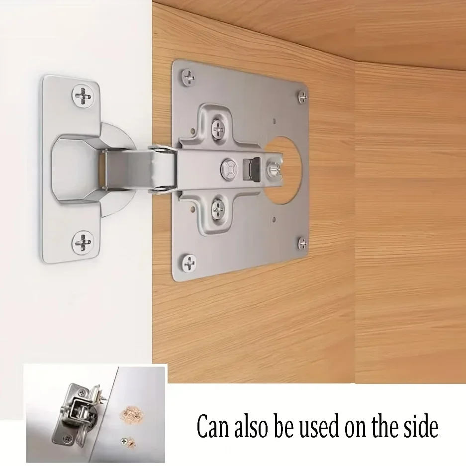 Scharnier-Montage platte, Wartungs halterung platte, Schraubloch-Wartungsscharnier-Befestigungs platte, verwendet für Schrank türen Image