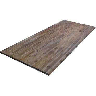 Tischplatte Akazie 180 x 80 cm 26 mm geölt Leimhölzer - Trendline Image