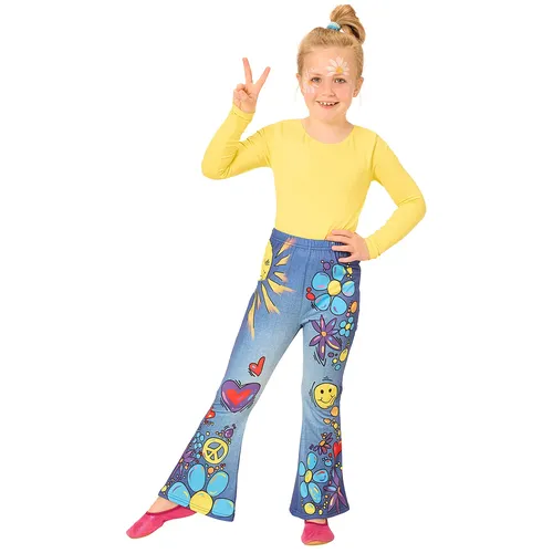 Kinder-Schlag-Leggings 70er-Jeans