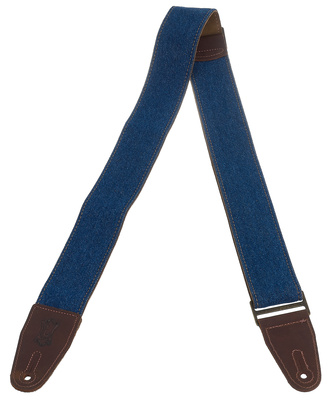 Levys Denim Strap 2" Blue