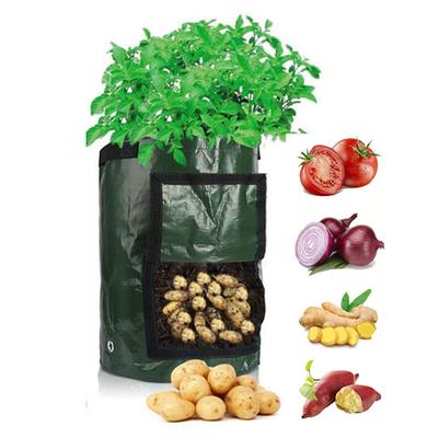 Potato Grow Bag PE Vegetable Onion Plant Bag with Handle Thickened Garden Carrot Taro Peanut Growing Bag Durable Seed Garden Tool