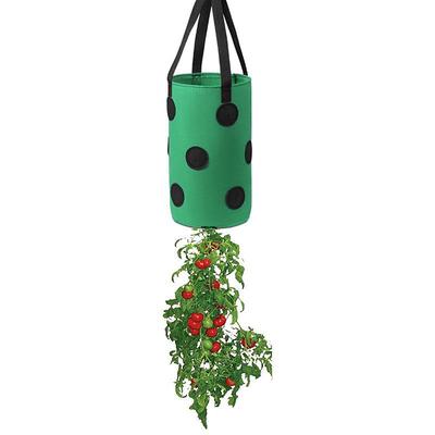 1pc Planting Bag Heavyweight Non-Woven Plant Pot With Handle, Indoor Outdoor Vegetable Fruit Grow Container, Healthier Stronger Plants