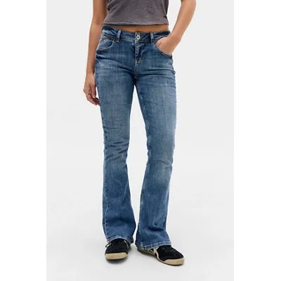 BDG Brooke Low-Rise Bootcut Flare Jeans - Vintage Denim Medium 32W 34L at Urban Outfitters