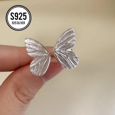 TEMU 925 Hypoallergenic Sweet Niche Celebrity Temperament Accessories Decorative Accessories Valentine's Day Mother's Day Lady -oxidation Storage Box 3.6g Image