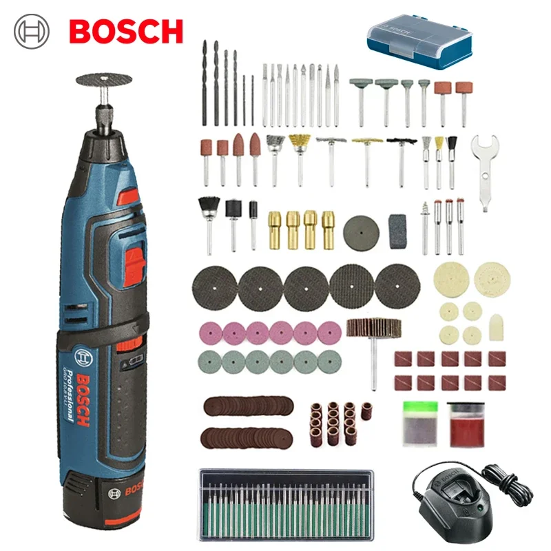 Bosch GRO 12V-35 Mini meuleuse vitesse Variable sans fil outils rotatifs Kit bois bricolage outil électrique pour ponçage/polissage Machine