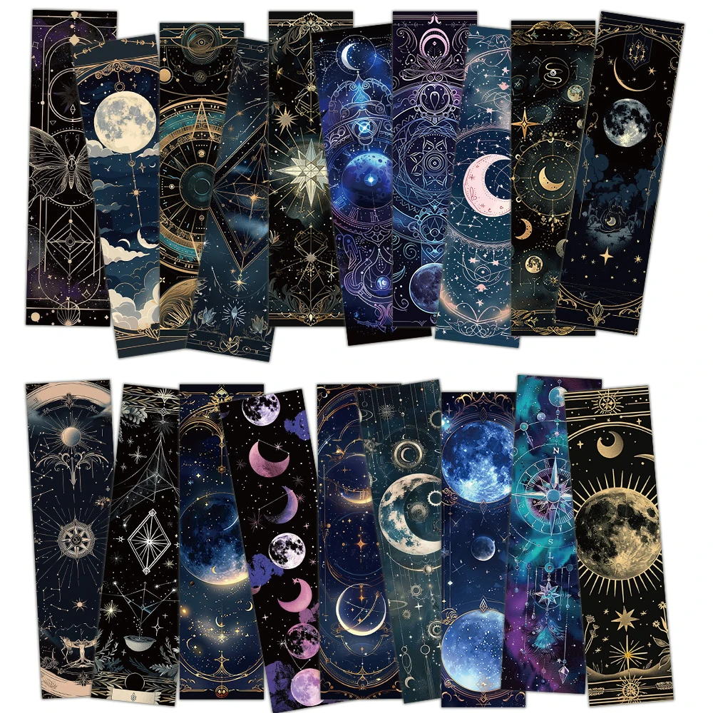 30/60 Stück Tarot-Geheimbücher, kommentierte Lesezeichen, kreative Handbücher, Materialdekorationen Image